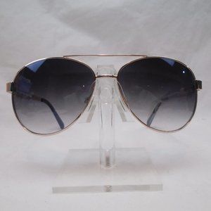 JESSICA SIMPSON BLACK RHINESTONE AVIATOR GOLD GRADIENT SUNGLASSES CN